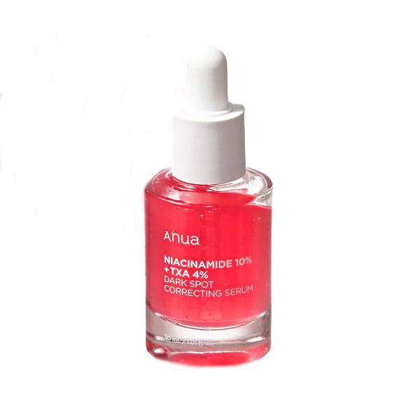 Anua — Niacinamide 10% + TXA 4% Dark Spot Correcting Serum — sérum para piel sensible