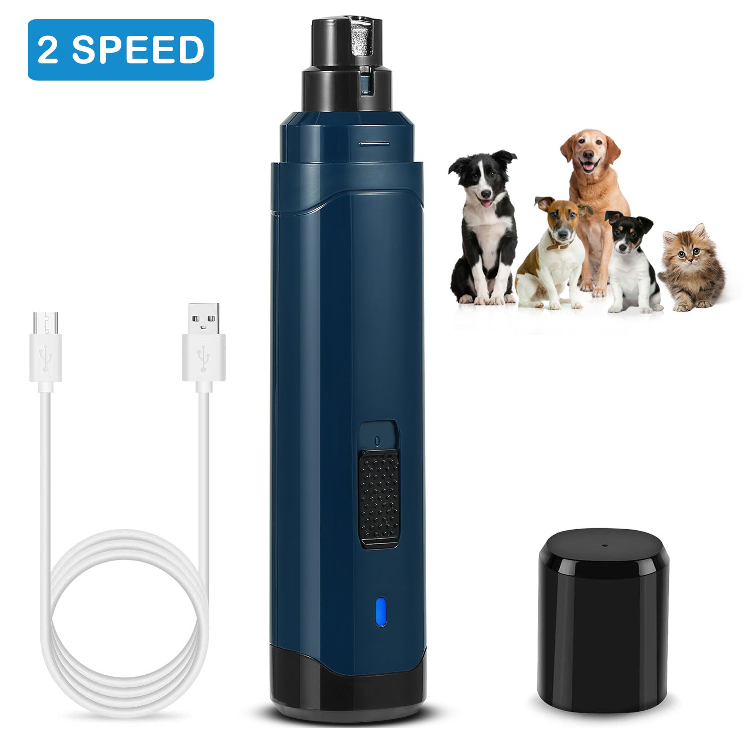 CoatVale quiet dog nail grinder