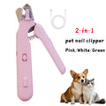CoatVale LED pet nail clippers