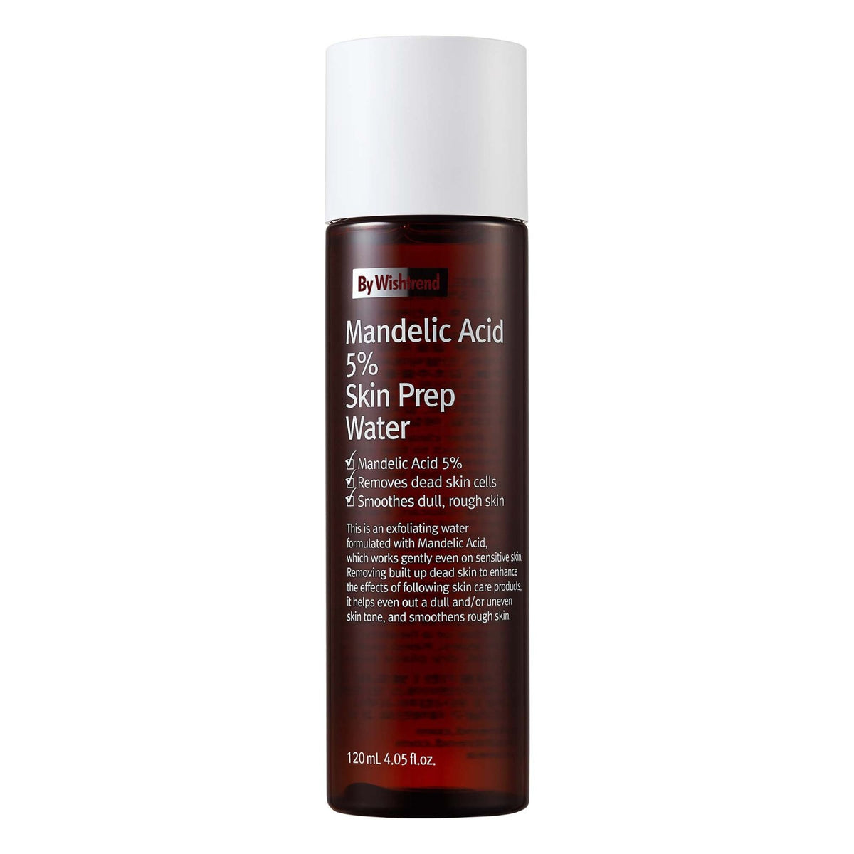 By Wishtrend — Mandelic Acid 5% Skin Prep Water — tónico exfoliante para piel sensible