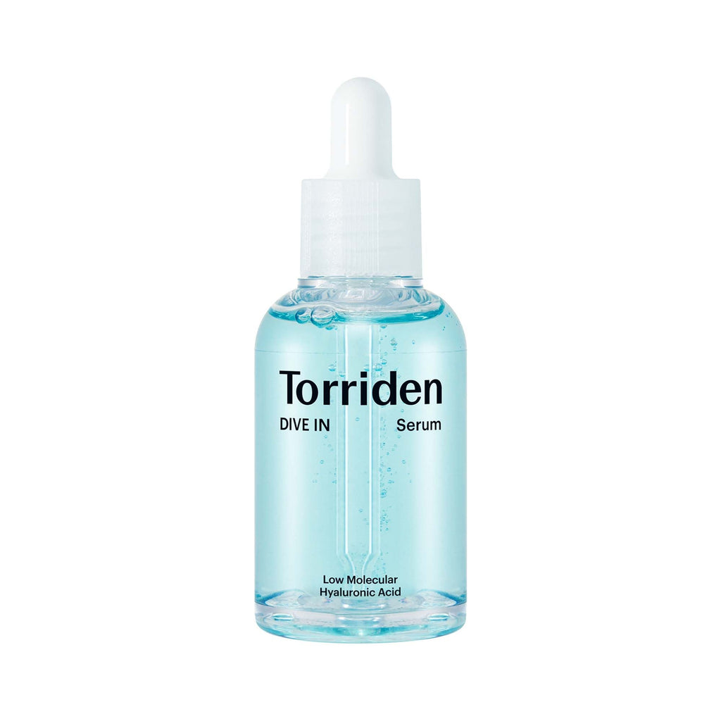 Torriden DIVE-IN Low Molecular Hyaluronic Acid Serum 50 ml, sérum de ácido hialurónico incluido en el neceser