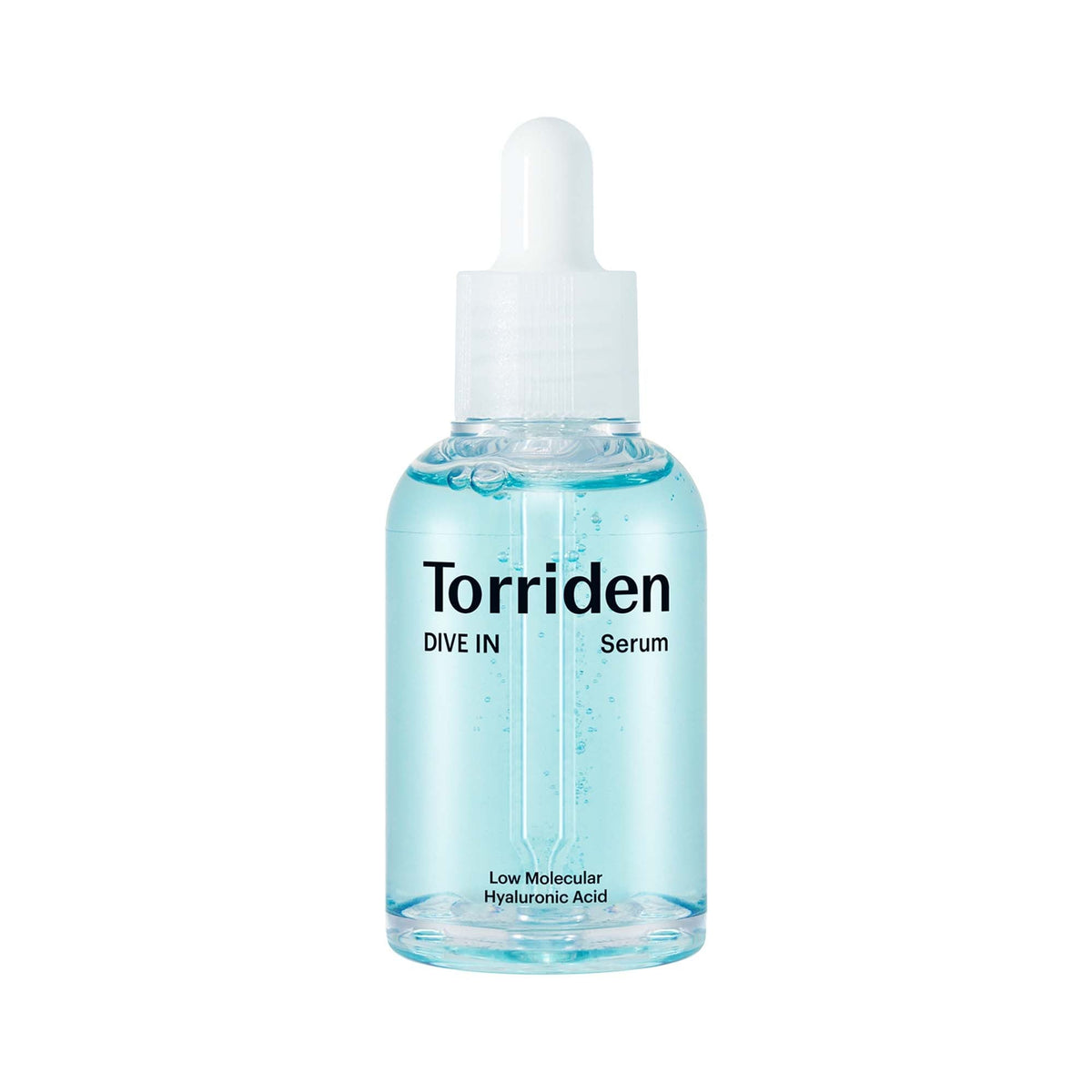 Torriden DIVE-IN Low Molecular Hyaluronic Acid Serum 50 ml, sérum de ácido hialurónico incluido en el neceser